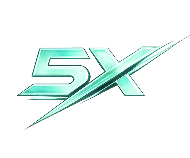 5X logo